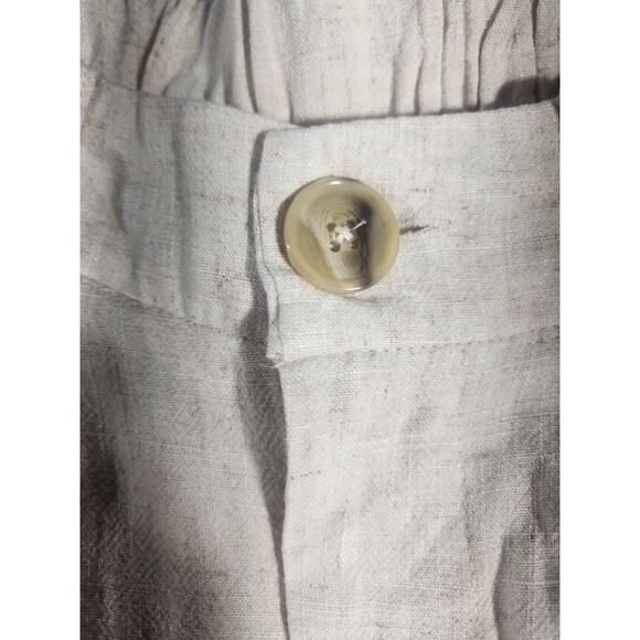 Blenca Pull On Widel Leg Peasant Hippie Pants Womans S Linen Blends - Picture 7 of 9